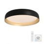 JUST LIGHT.-OSKO Φωτιστικό οροφής LED μαύρο χρυσό 57cm ΚΩΔ.-SL14216-18