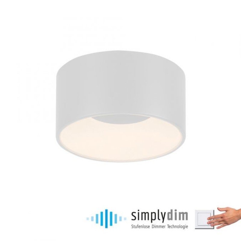 JUST LIGHT.-ANIKA Φωτιστικό οροφής LED λευκό 16cm ΚΩΔ.-SL14325-16
