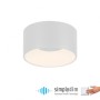 JUST LIGHT.-ANIKA Φωτιστικό οροφής LED λευκό 16cm ΚΩΔ.-SL14325-16