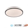 JUST LIGHT.-KYLE Φωτιστικό οροφής LED 28cm μαύρο έναστρο ουρανό ΚΩΔ.-SL14293-18
