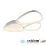 JUST LIGHT.-PEBBLES Φωτιστικό οροφής LED λευκό ΚΩΔ.-SL14049-16