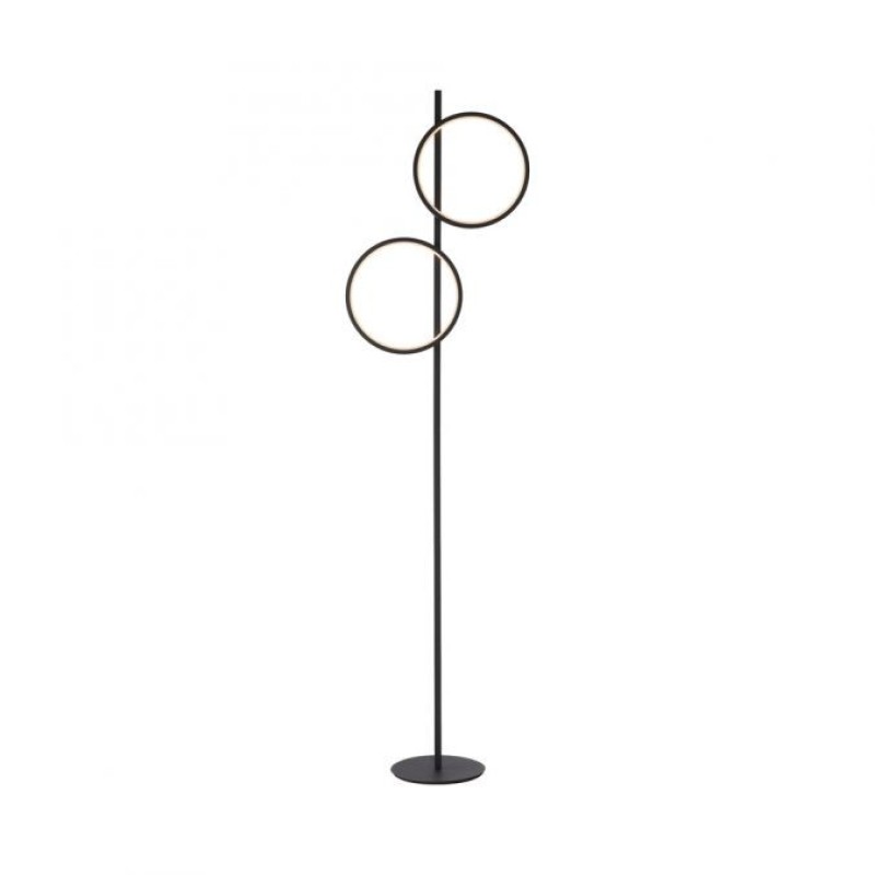 JUST LIGHT.-MINI-RITUS Φωτιστικό δαπέδου LED μαύρο ΚΩΔ.-SL15396-18
