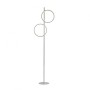 JUST LIGHT.-MINI-RITUS Φωτιστικό δαπέδου LED Ασημί ΚΩΔ.-SL15396-21