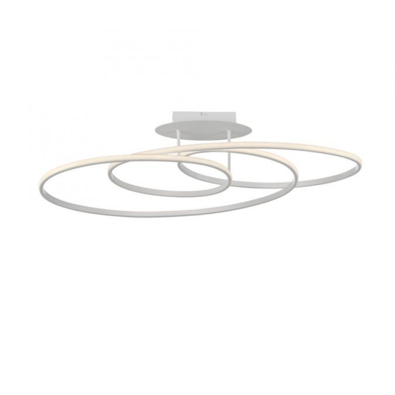 JUST LIGHT.-LUMACA Φωτιστικό οροφής LED λευκό ΚΩΔ.-SL15321-16