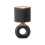 JUST LIGHT.-CARARA Επιτραπέζιο φωτιστικό LED μαύρο  ΚΩΔ.-SL14193-18