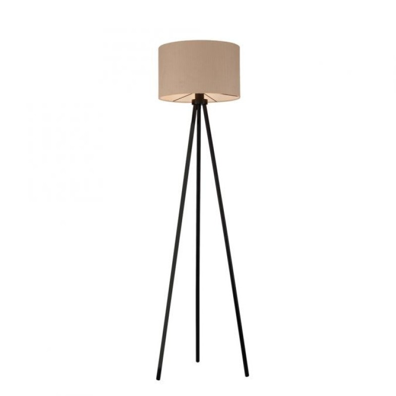 JUST LIGHT.-DURO Φωτιστικό δαπέδου LED Μπεζ αμπαζούρ ΚΩΔ.-SL14894-39