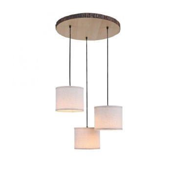 JUST LIGHT.-BARK Φωτιστικό οροφής LED ΚΩΔ.-SL11236-79
