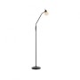 JUST LIGHT.-LOKI Φωτιστικό δαπέδου LED μαύρο ΚΩΔ.-SL12157-18