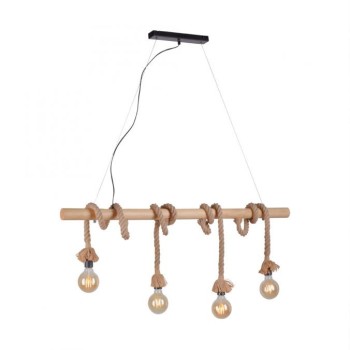 JUST LIGHT.-ROPE Κρεμαστό φωτιστικό ΚΩΔ.-SL15483-18