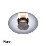 Paul Neuhaus-PURE VITRUM Επιτοίχιο φωτιστικό LED γκρι ΚΩΔ.-SL6082-15