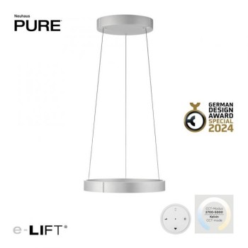 Paul Neuhaus-PURE E-Clipse Κρεμαστό φωτιστικό αλουμινίου LED ΚΩΔ.-SL2560-95