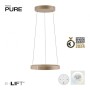 Paul Neuhaus-PURE E-Clipse Κρεμαστό φωτιστικό μπρονζέ LED ΚΩΔ.-SL2560-97