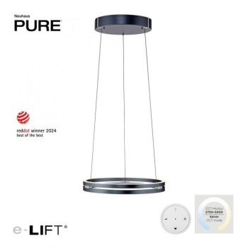 Paul Neuhaus-PURE E-Loop Κρεμαστό φωτιστικό LED γκρι ΚΩΔ.-SL2550-15