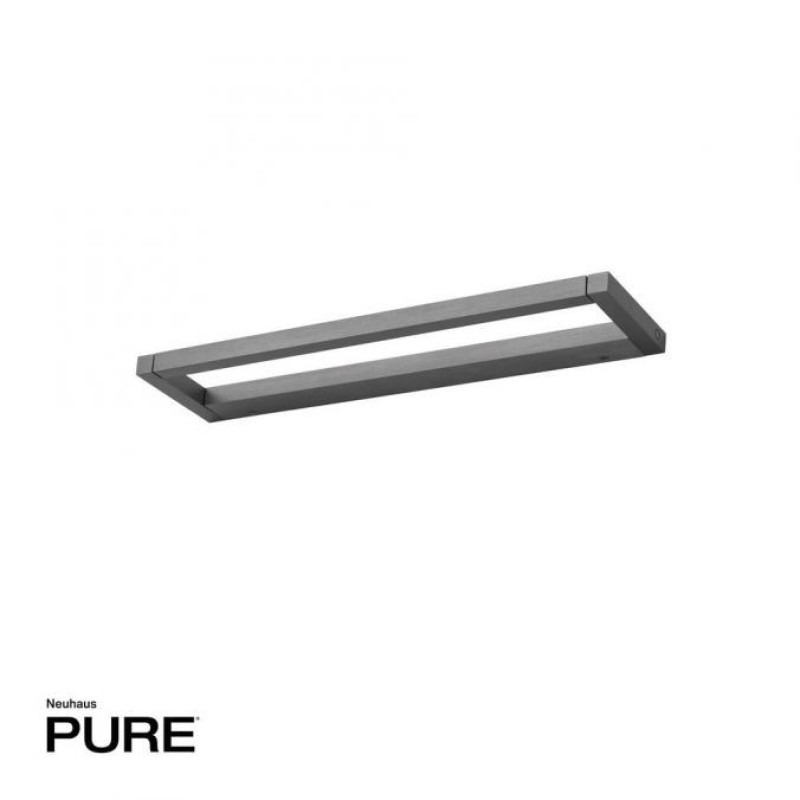 Paul Neuhaus-PURE Puro Φωτιστικό τοίχου LED γκρι ΚΩΔ.-SL9113-15