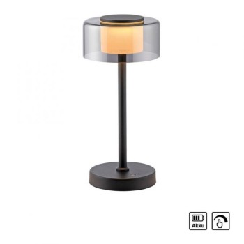 Paul Neuhaus-RIKA Επιτραπέζιο φωτιστικό LED USB μαύρο ΚΩΔ.-SL4111-18