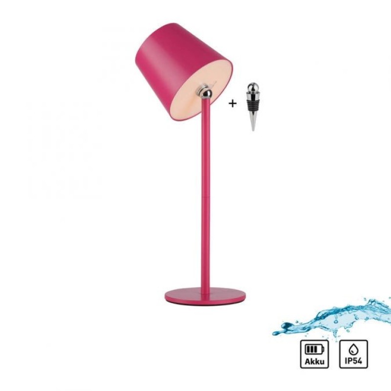 JUST LIGHT.-BOTERIA Επιτραπέζιο φωτιστικό LED ροζ ΚΩΔ.-SL19251-87