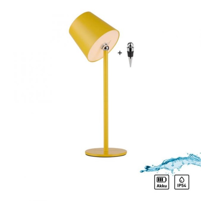 JUST LIGHT.-BOTERIA Επιτραπέζιο φωτιστικό LED κίτρινο ΚΩΔ.-SL19251-81