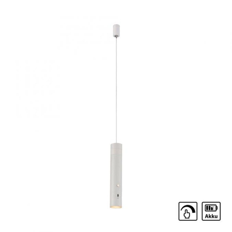 JUST LIGHT.-Attach Κρεμαστό φωτιστικό LED λευκό ΚΩΔ.-SL18281-16