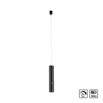 JUST LIGHT.-Attach Κρεμαστό φωτιστικό LED μαύρο ΚΩΔ.-SL18281-18