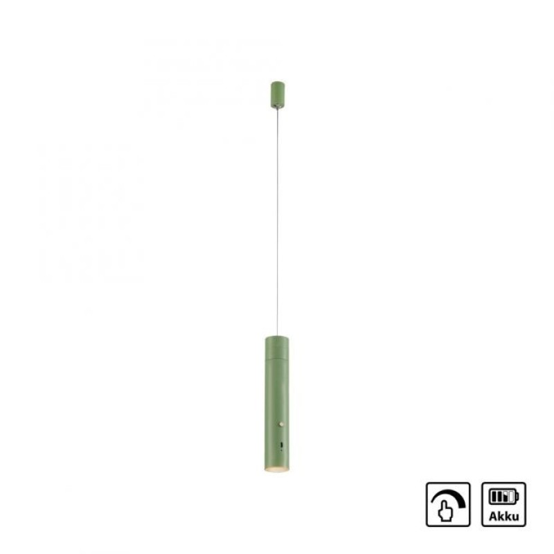 JUST LIGHT.-Attach Κρεμαστό φωτιστικό LED πράσινο ΚΩΔ.-SL18281-43