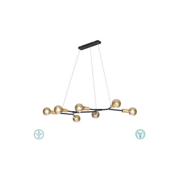 TRIO LIGHTING - Cross Κρεμαστό φωτιστικό 7xE27 ΚΩΔ.-306700732