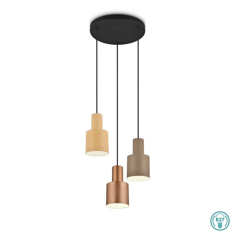 TRIO LIGHTING - Agudo Κρεμαστό Φωτιστικό 3x E27 ΚΩΔ.-319430317