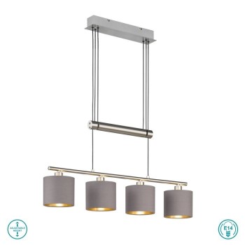 TRIO LIGHTING - Garda Κρεμαστό φωτιστικό 4xE14 ΚΩΔ.-305400441
