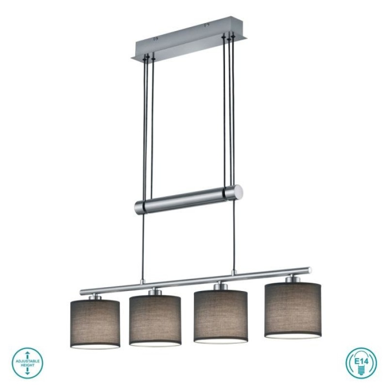 TRIO LIGHTING - Garda Κρεμαστό φωτιστικό 4xE14 ΚΩΔ.-305400411