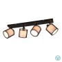 TRIO LIGHTING - Burton Φωτιστικό οροφής 4xE14 ΚΩΔ.-811400432