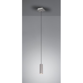 TRIO LIGHTING - Marley Κρεμαστό φωτιστικό 1xGU10 Νίκελ Ματ ΚΩΔ.-312400107