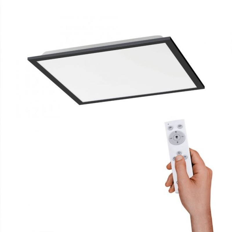 JUST LIGHT.-FLAT Πάνελ LED μαύρο πλαίσιο ΚΩΔ.-SL14755-18