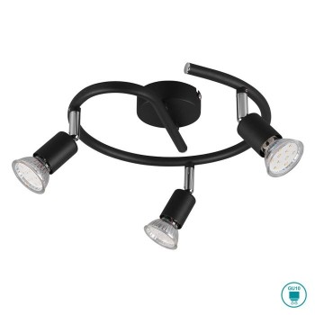 RL Lighting - Paris Φωτιστικό οροφής σποτ 3xGU10 ΚΩΔ.-R80913932