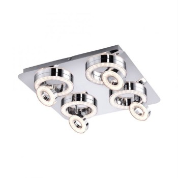 JUST LIGHT.-TIM Φωτιστικό οροφής LED ΚΩΔ.-SL14522-17