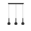 CINQUE Lighting- CILIANA Κρεμαστό φωτιστικό 3xE27 Μαύρο Ματ ΚΩΔ.-316300332