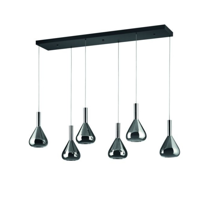 CINQUE Lighting- CIPERA Κρεμαστό φωτιστικό LED 4000K Μαύρο Ματ ΚΩΔ.-345010632