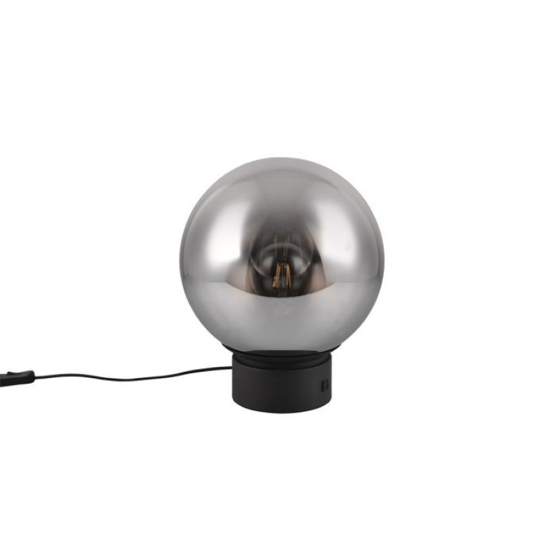 CINQUE Lighting- CIPALLONE Επιτραπέζιο φωτιστικό 1xE27 Μαύρο Ματ ΚΩΔ.-517600132