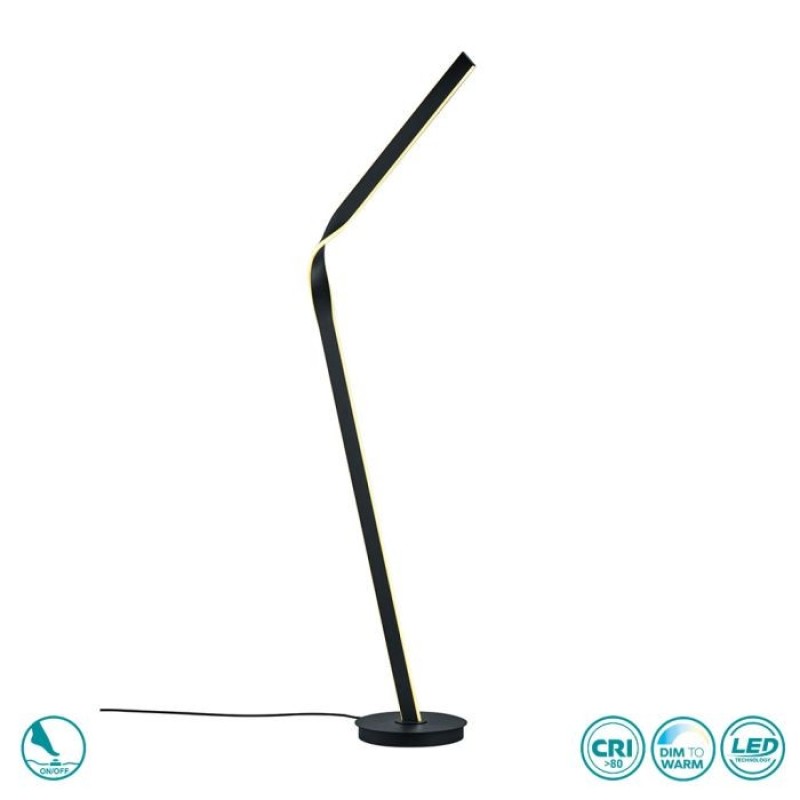 CINQUE Lighting- Cicenza Φωτιστικό δαπέδου LED 4000K Μαύρο Ματ ΚΩΔ.-478510132