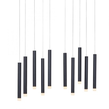 JUST LIGHT.-BRUNO Κρεμαστό φωτιστικό LED μαύρο ΚΩΔ.-SL15206-18