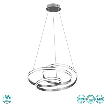 TRIO LIGHTING - Yara Κρεμαστό φωτιστικό LED Νίκελ Ματ ΚΩΔ.-326210107
