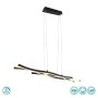 TRIO LIGHTING - Blaze Κρεμαστό φωτιστικό LED Χρυσό Ματ-Μαύρο Ματ ΚΩΔ.-341210308