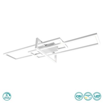 TRIO LIGHTING - Salinas Φωτιστικό οροφής LED Λευκό Ματ ΚΩΔ.-620310331