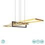 TRIO LIGHTING - Salinas Κρεμαστό φωτιστικό LED Μπρονζέ - Μαύρο Ματ ΚΩΔ.-320310308