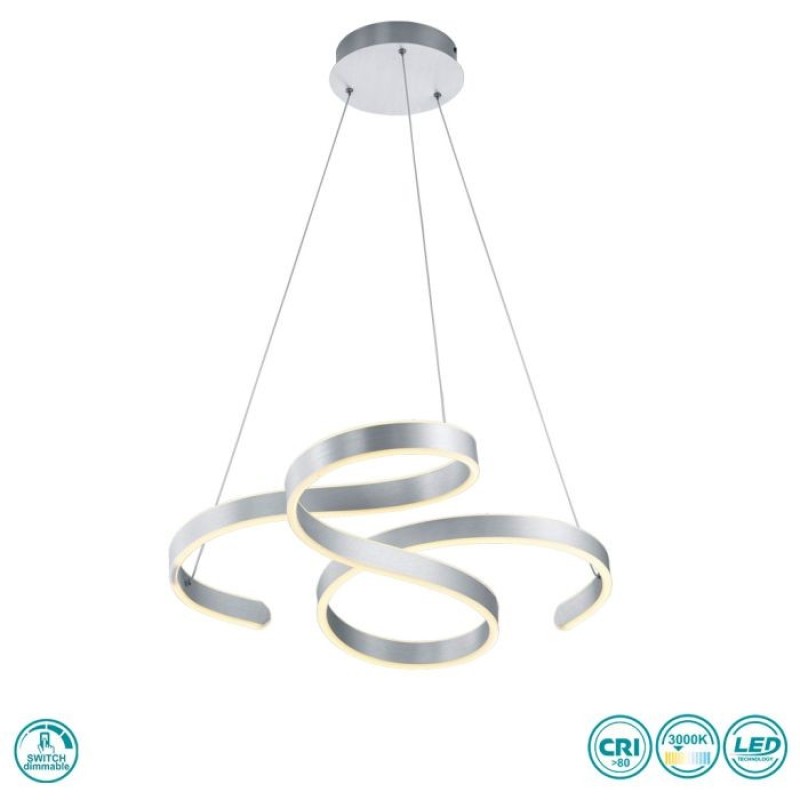 TRIO LIGHTING - Francis Κρεμαστό φωτιστικό LED Αλουμίνιο ΚΩΔ.-371310105