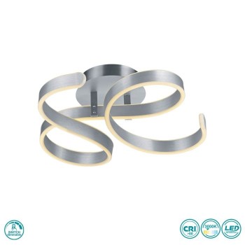 TRIO LIGHTING - Francis Φωτιστικό οροφής LED Αλουμίνιο ΚΩΔ.-671310105