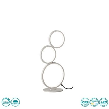 TRIO LIGHTING - Rondo Επιτραπέζιο φωτιστικό LED Λευκό Ματ ΚΩΔ.-522610331