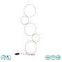 TRIO LIGHTING - Rondo Φωτιστικό δαπέδου LED Λευκό Ματ ΚΩΔ.-422610531