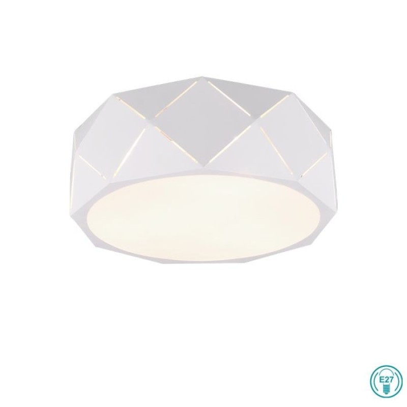TRIO LIGHTING - Zandor Φωτιστικό οροφής 3xE27 Λευκό ΚΩΔ.-603500331