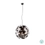 TRIO LIGHTING - Discalgo Κρεμαστό φωτιστικό 6xE14 Μαύρο Ματ με Χρώμιο Γυαλί ΚΩΔ.-309900657