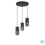 TRIO LIGHTING - Robin Κρεμαστό φωτιστικό 3xE27 Μαύρο-Φιμέ ΚΩΔ.-310630332