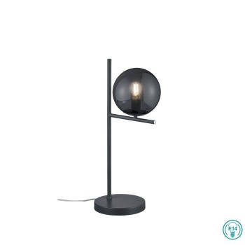 TRIO LIGHTING - Pure Επιτραπέζιο φωτιστικό 1xE14 Ανθρακί ΚΩΔ.-502000142